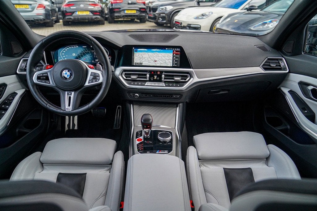 BMW 3-serie M3 Competition | Tansanitblau II metallic | Two, Auto's, Automaat, Achterwielaandrijving, Gebruikt, Euro 6