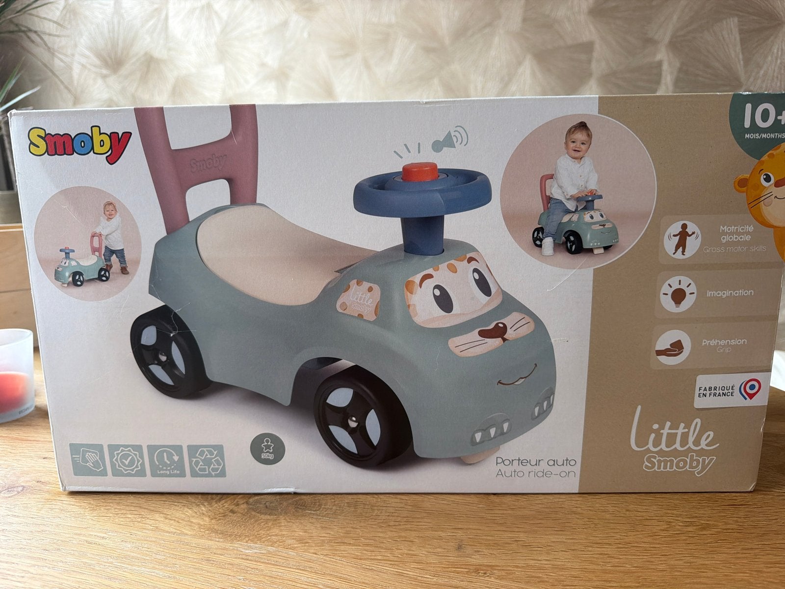 Smoby Little Auto ride-on loopauto - Nieuw in doos, Ophalen of Verzenden, Nieuw, Loopvoertuig