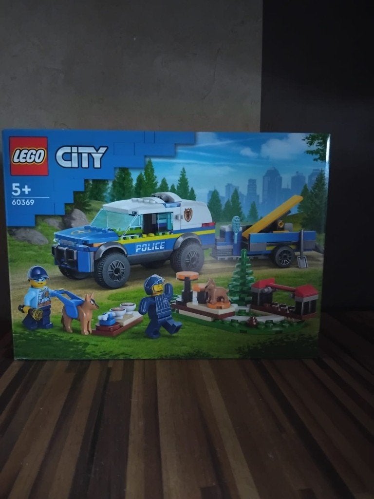 LEGO City 60369 Mobiele Training voor Politiehonden Sealed, Lego, Nieuw, Ophalen of Verzenden, Icons