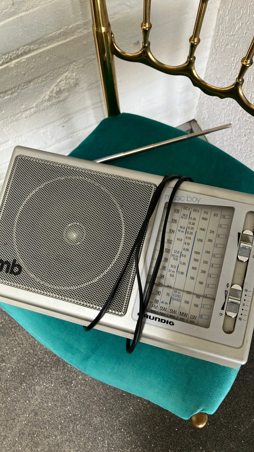 MB Grundig radio, Ophalen of Verzenden, Gebruikt