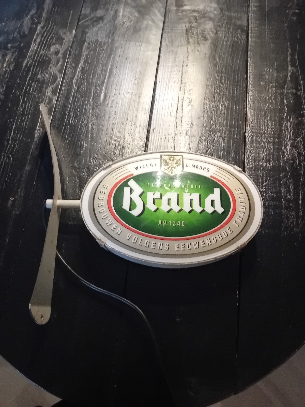 Vintage Brand Bier Lichtbak - Brouwerij Wijlre Limburg, Ophalen of Verzenden, Dunnewind, Dunnewindsolutions@outlook.com, Lofoten