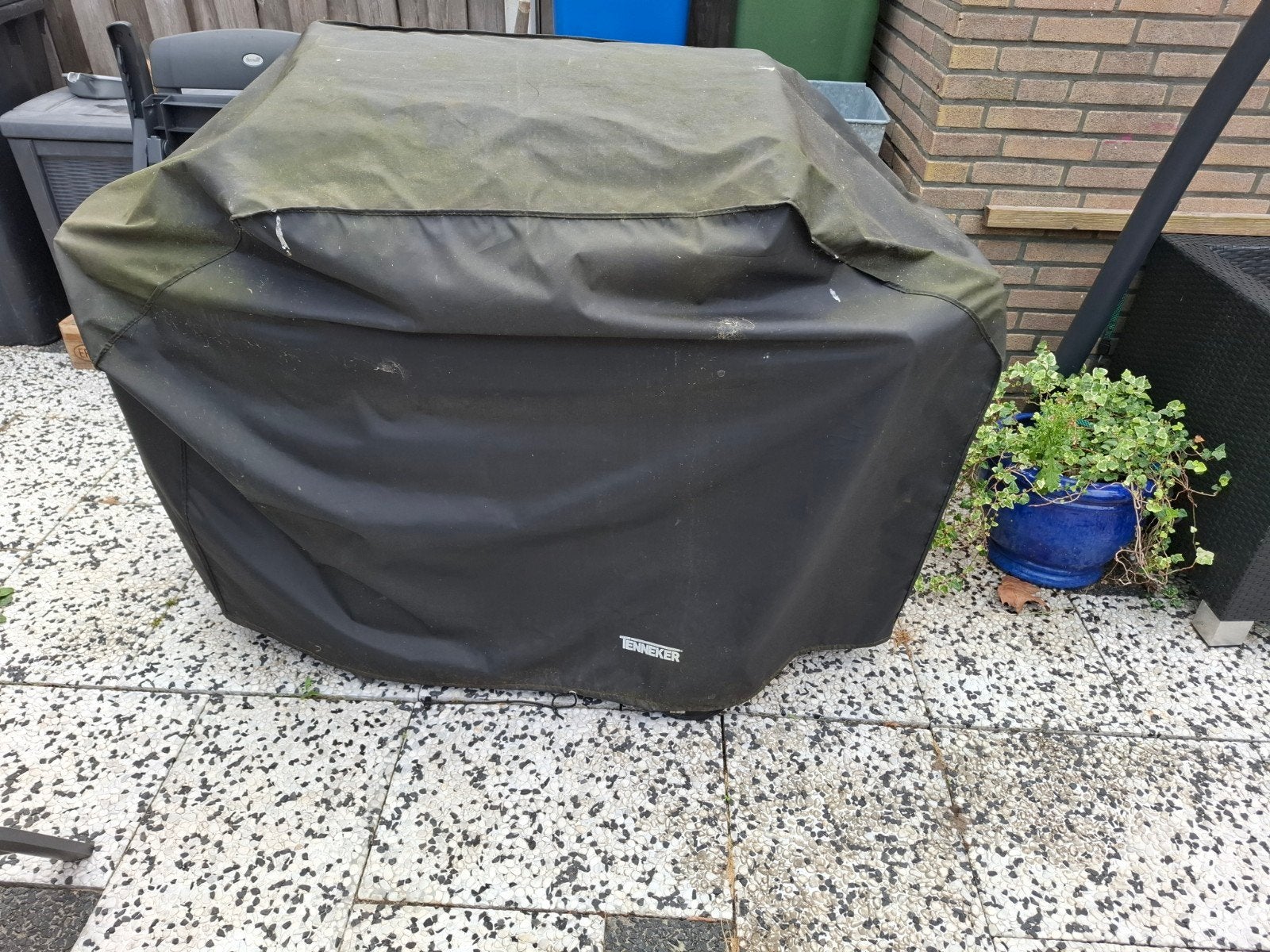 Tenneker Carbon 4B Gasbarbecue met zijbrander, Ophalen of Verzenden, Gebruikt, Tenneker