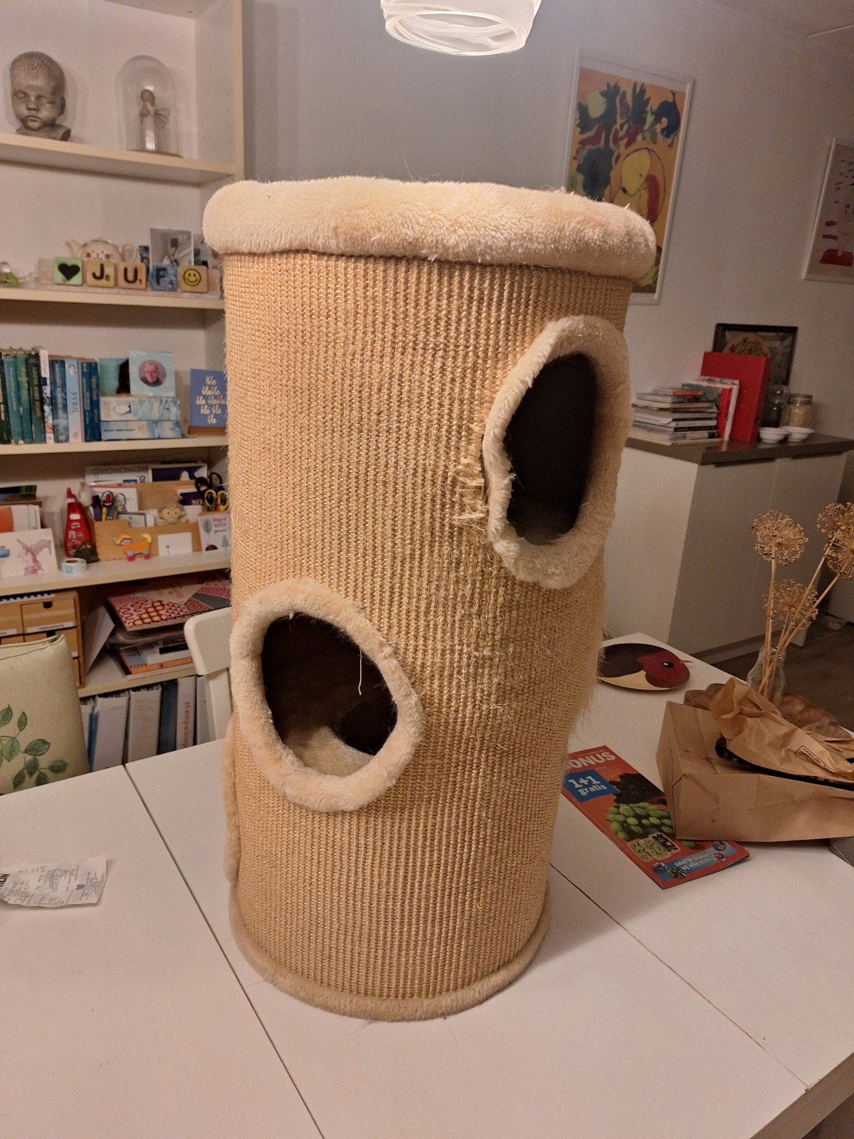 Krabton gratis 75 cm hoog gebruikt, Dieren en Toebehoren, Ophalen, Gebruikt, Krabton