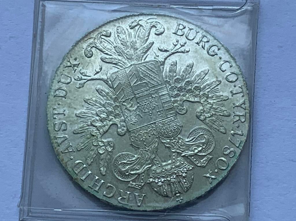 Prachtige zilveren maria theresia 1780, Ophalen of Verzenden, Oostenrijk