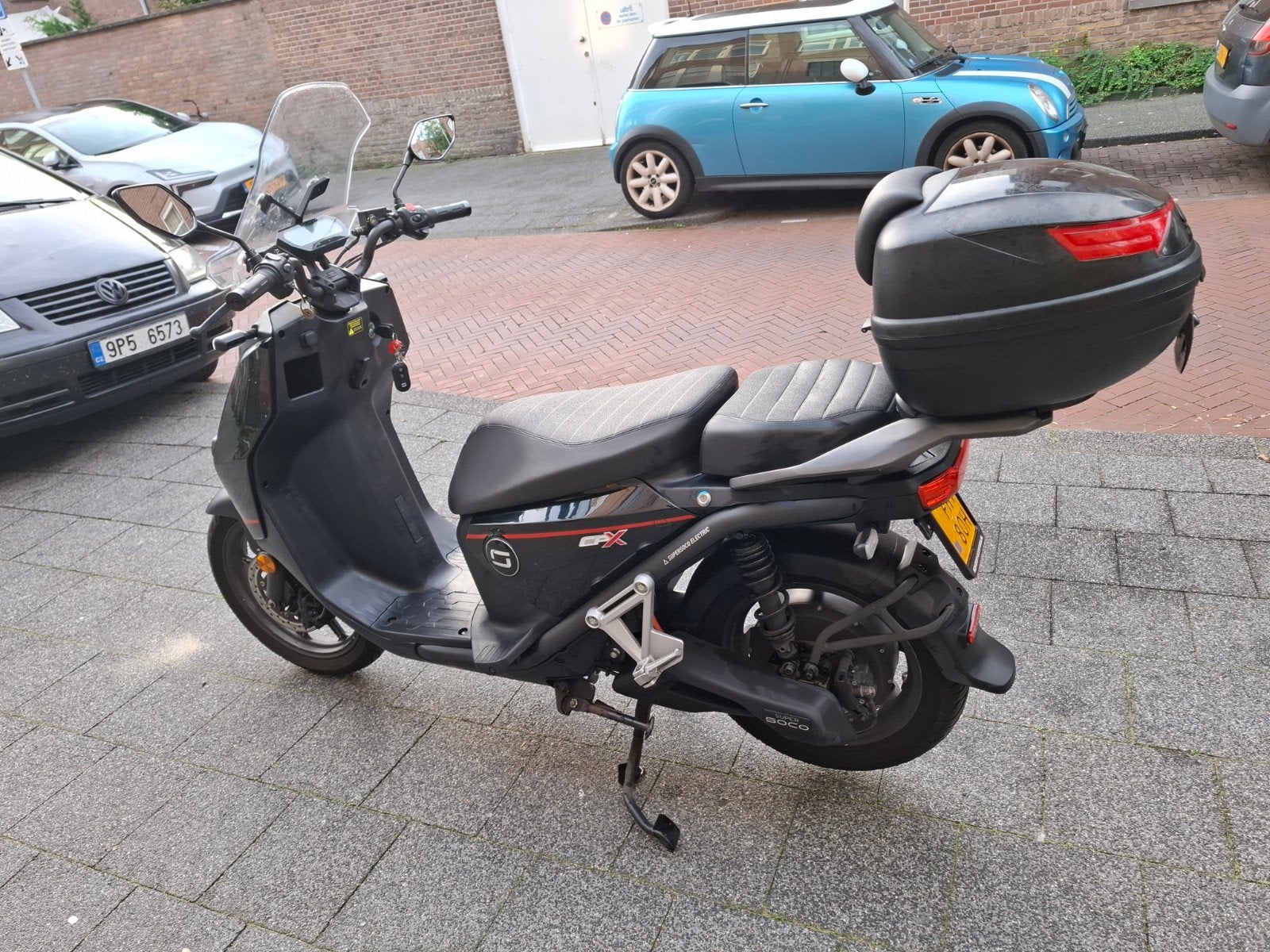 Super Soco CPx Elektrische Bromscooter, Fietsen en Brommers, Ophalen