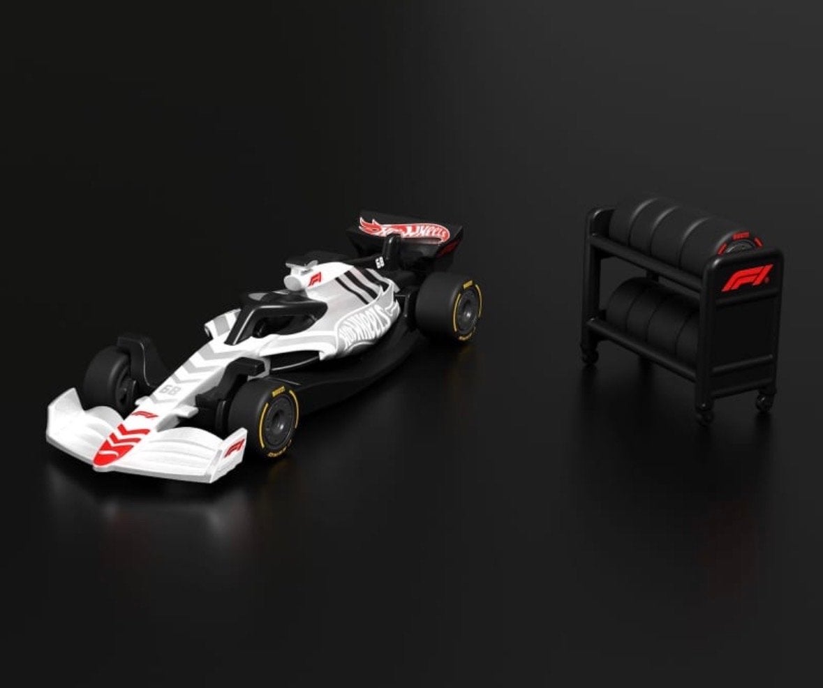 Hot Wheels F1 Modelauto met Verwisselbare Banden, Ophalen of Verzenden, Nieuw, Auto