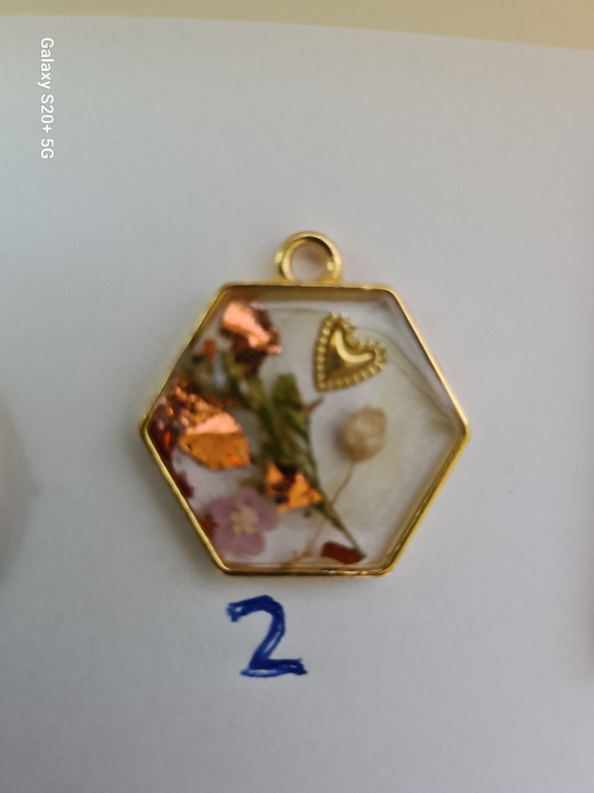 Handgemaakte Epoxy Sieraden (Kettingen & Hangers) en Klokken, Met hanger, Kunststof, Overige kleuren, Nieuw