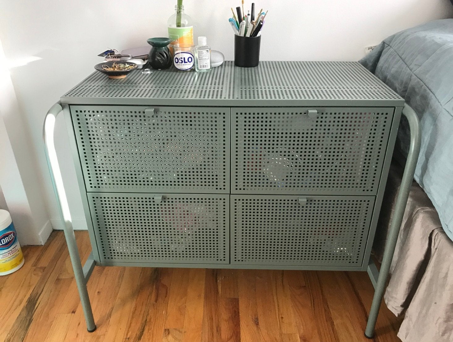 NIKKEBY ladekast, Ophalen, 50 tot 100 cm, Zo goed als nieuw, 3 of 4 laden
