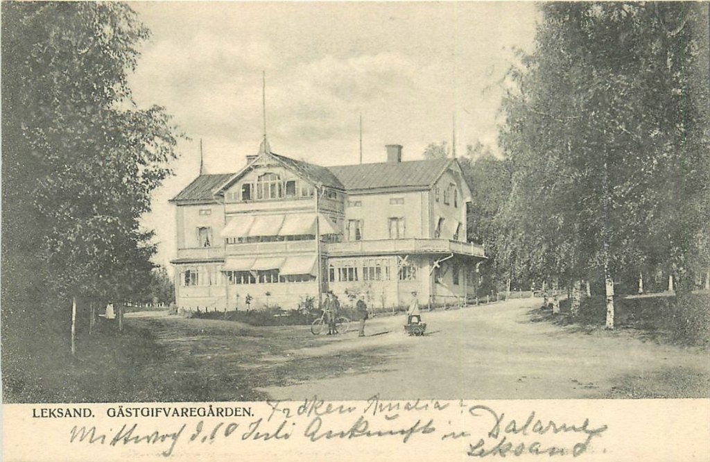 379-146-003 Leksand, Verzenden, Voor 1920, Overig Europa