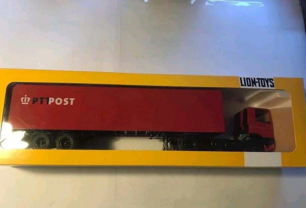 DAF 75 PTT Post Schaal 1:50 Lion Toys, Ophalen of Verzenden, Nieuw, Bus of Vrachtwagen, Lion Toys