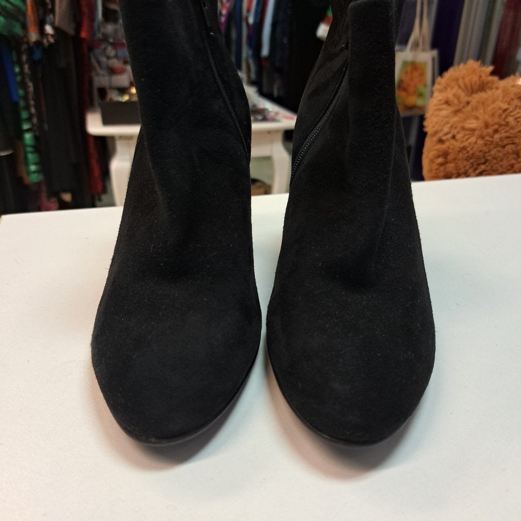 Kennel & Schmenger zwart suede enkellaarsje chic 37 nr 44149, Kennel & Schmenger, ., Zwart, Lage of Enkellaarzen