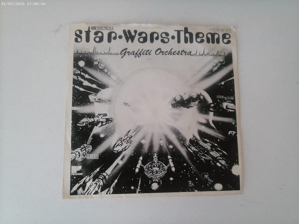 Graffiti Orchestra - Star Wars Theme, Cd's en Dvd's, Vinyl Singles, Gebruikt, Fotohoes, 7 inch, Single
