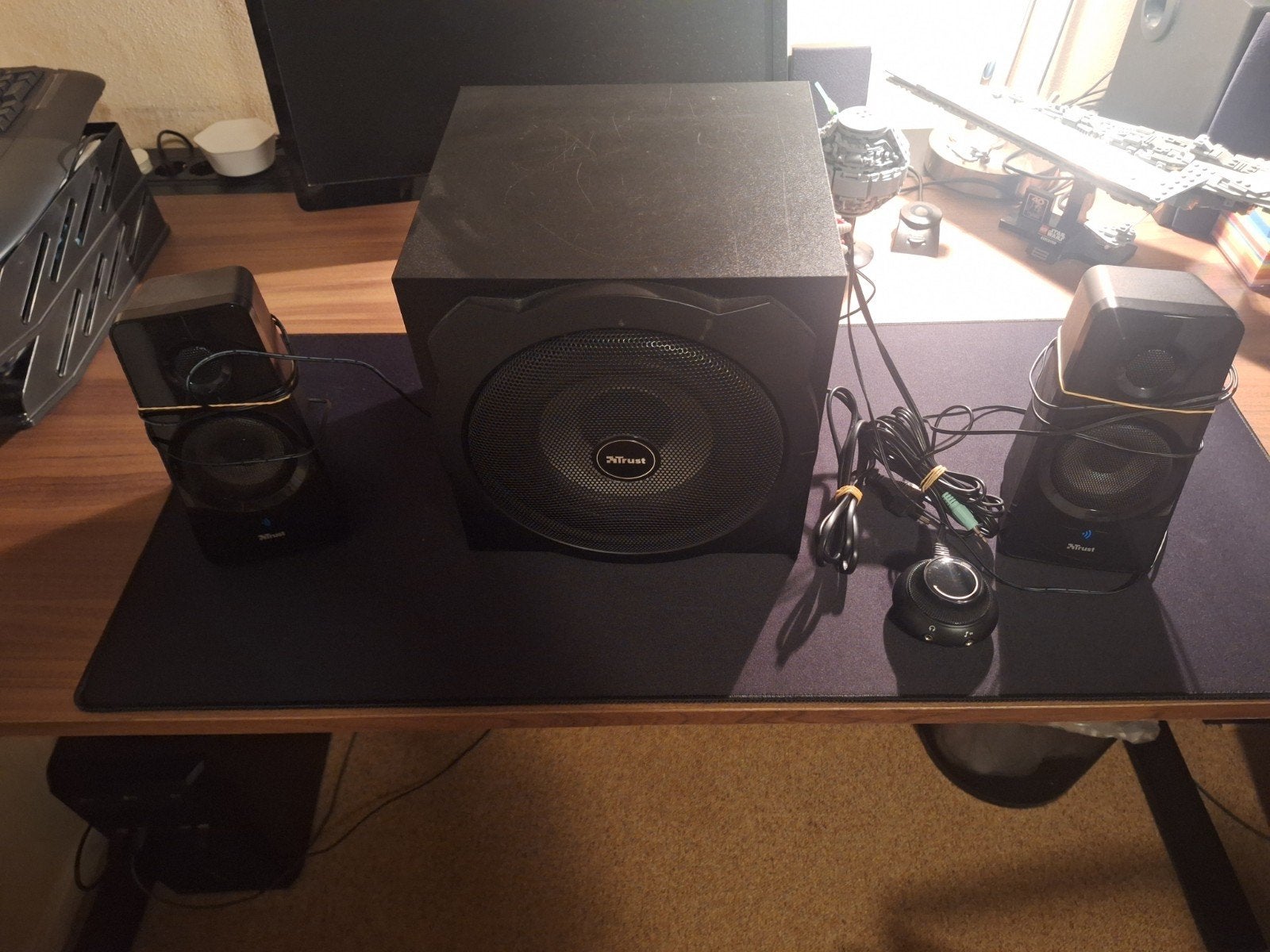 Trust Tytan 2.1 bluetooth speakerset met subwoofer, Ophalen of Verzenden