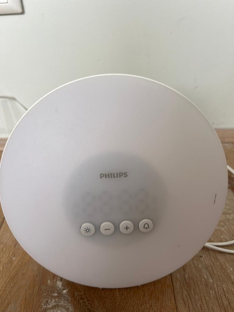 Philips wake up light, Witgoed en Apparatuur, Wekkers, Ophalen of Verzenden, Zo goed als nieuw