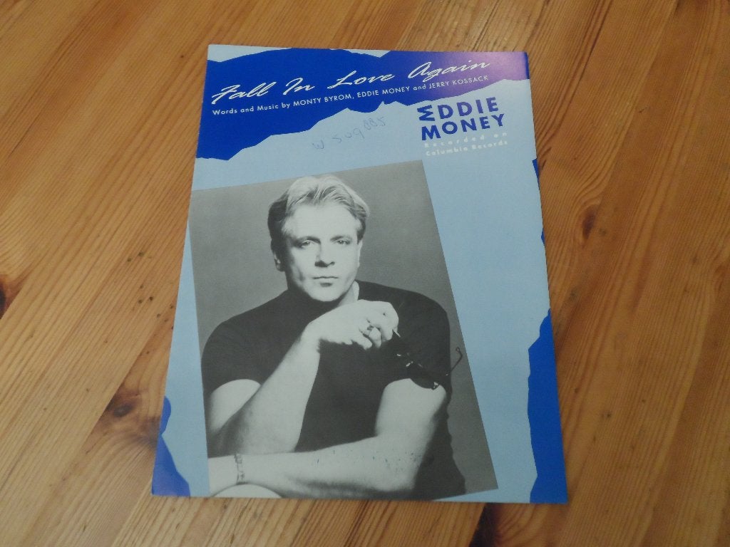 Fall in love again - eddie money byrom / money, Gitaar, Ophalen of Verzenden, Zo goed als nieuw, Artiest of Componist