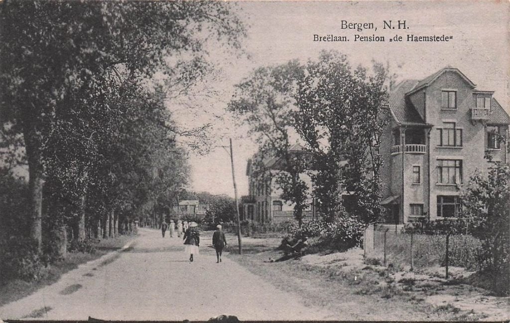 703-328-053 Bergen NH Breelaan Pension De Haemstede, Verzenden, Voor 1920, Noord-Holland