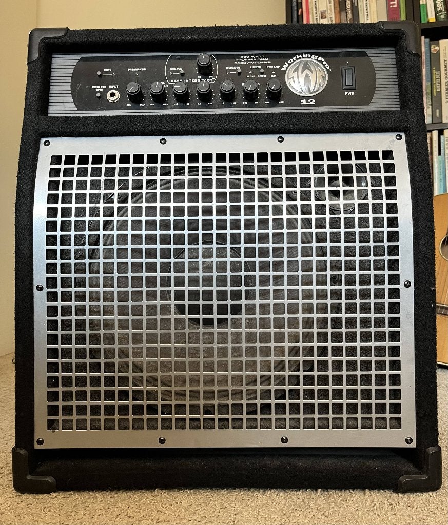 SWR  WorkingPro 12, Ophalen, Zo goed als nieuw, Basgitaar, 100 watt of meer