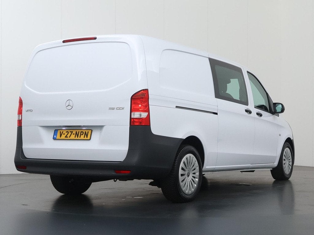 Mercedes-Benz Vito 119 CDI | Aut. | XL L3 | Dubbele Cabine |, Gebruikt, Euro 6, 2000 kg, Wit