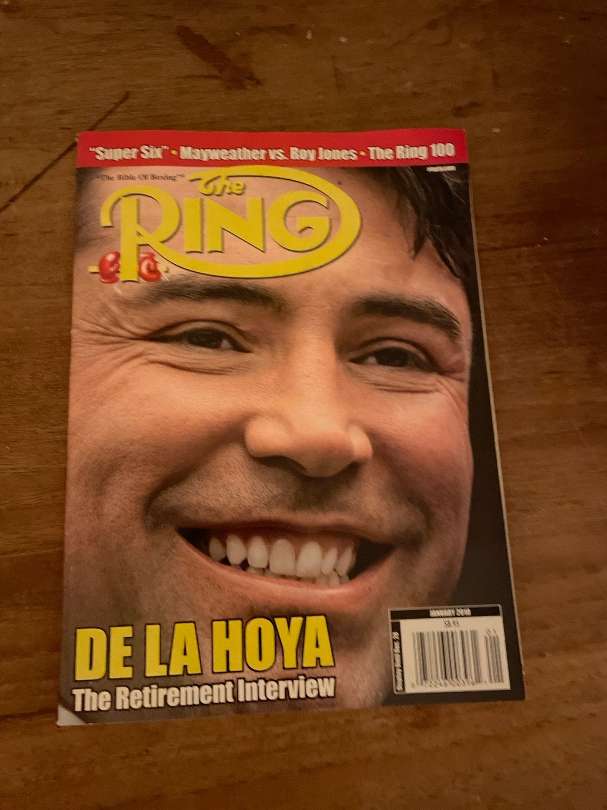 The Ring Magazine - De La Hoya - Januari 2010, Ophalen of Verzenden, Zo goed als nieuw, Sport en Vrije tijd