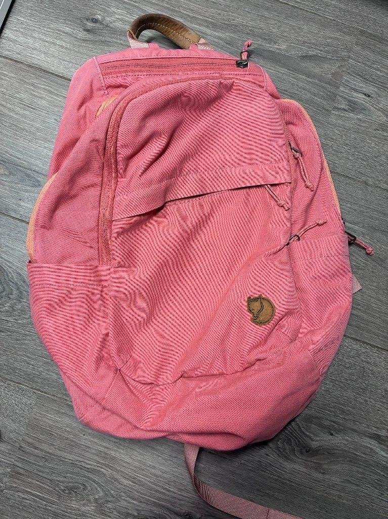 Fjallraven Räven 20l rugzak oudroze, Overige merken, Gebruikt, 25 tot 40 cm, Ophalen of Verzenden