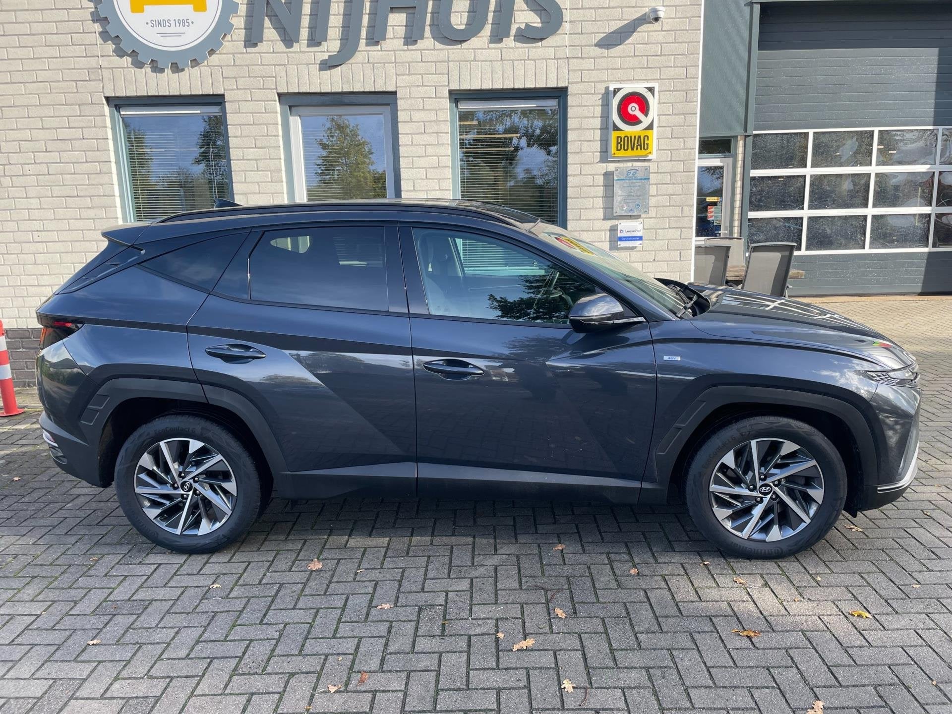 Hyundai TUCSON 1.6 T-GDI MHEV i-Motion / Automaat / Camera /, Auto's, Hyundai, Stof, Gebruikt, 4 cilinders, 150 pk
