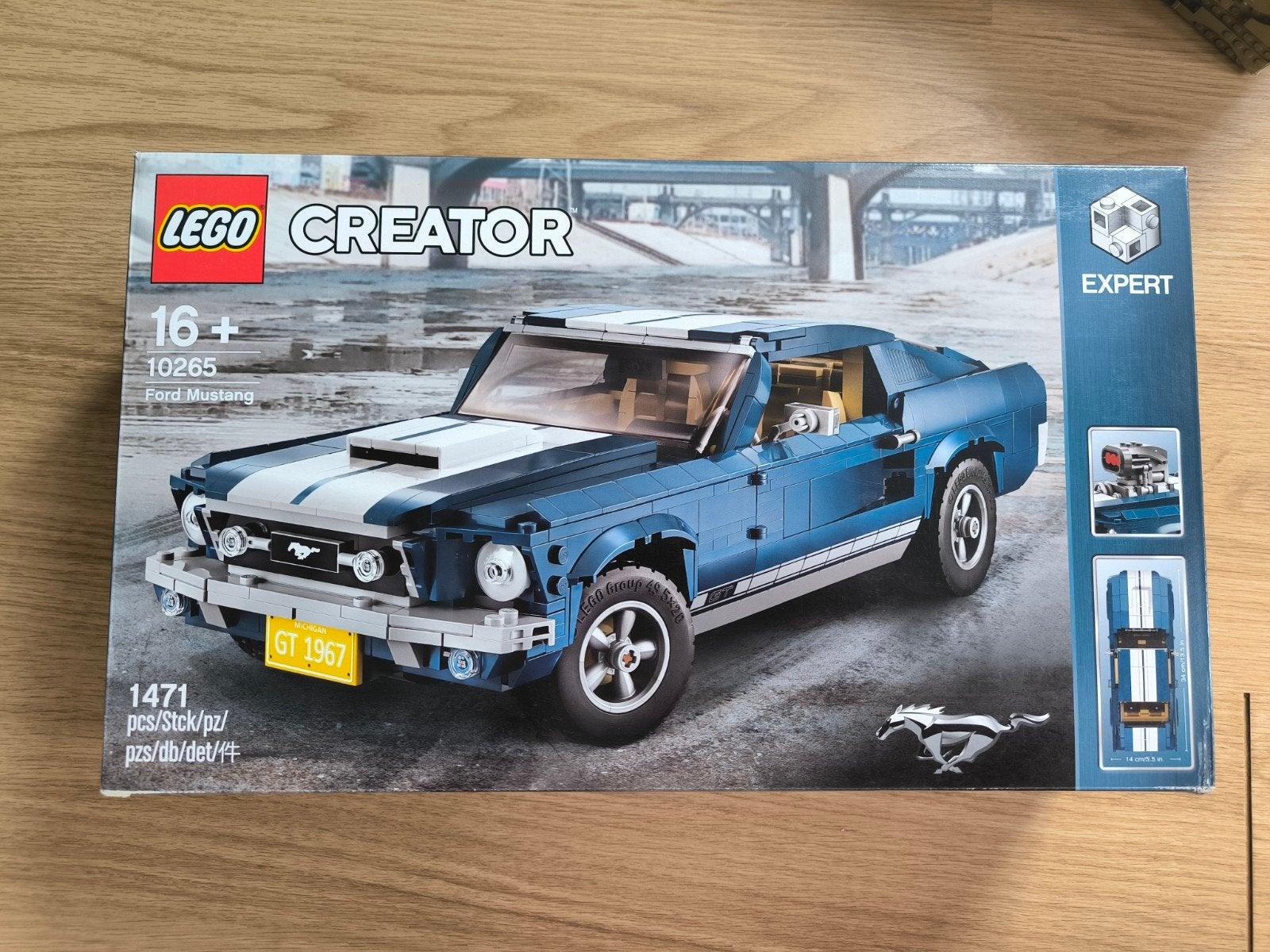LEGO Creator Expert Ford Mustang 10265 - Nieuw in doos, Ophalen of Verzenden, Nieuw, Overige merken