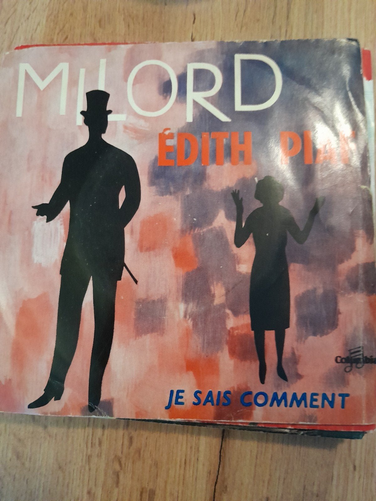 edith piaf 7 inch milord, Cd's en Dvd's, Ophalen of Verzenden, Zo goed als nieuw, Pop
