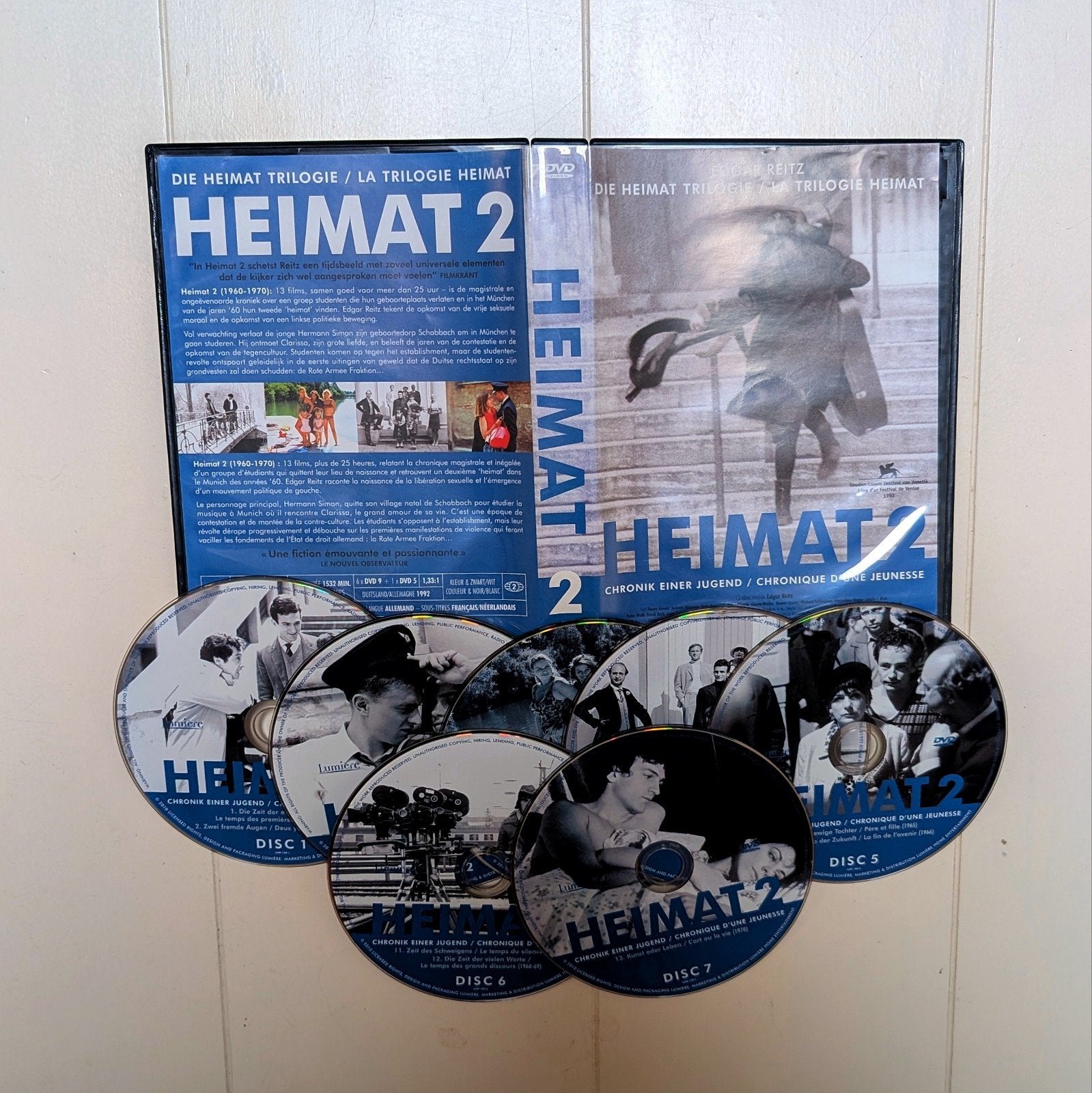 Heimat 2 (1992), 7 x DVD, Filmhuis klassieker, Cd's en Dvd's, Dvd's | Filmhuis, Verzenden