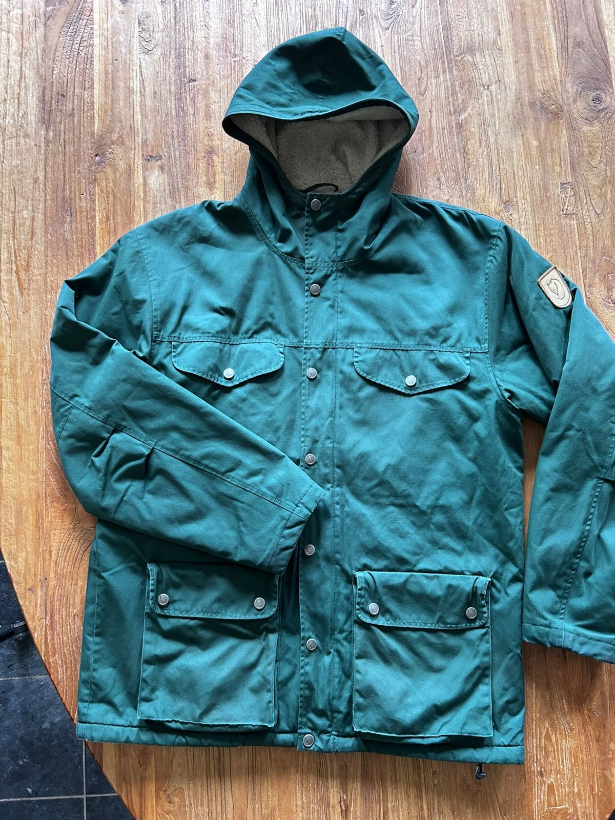 Fjallraven Greenland Winter Jacket maat M, Ophalen of Verzenden, Gedragen, Maat 48/50 (M), Groen