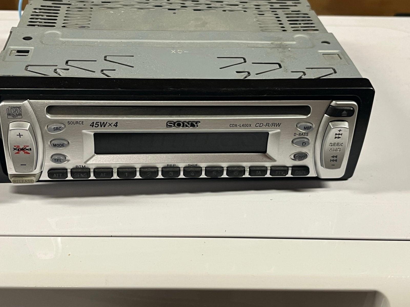 Sony CDX-L400X Autoradio CD-speler 45W x 4, Auto diversen, Ophalen of Verzenden, Gebruikt