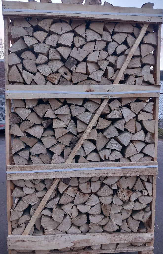 HAAGBEUK,zeer hard haardhout;pallet/bigbag/los/netzak,25 cm., 6 m³ of meer, Ophalen of Verzenden, Beukenhout, Blokken