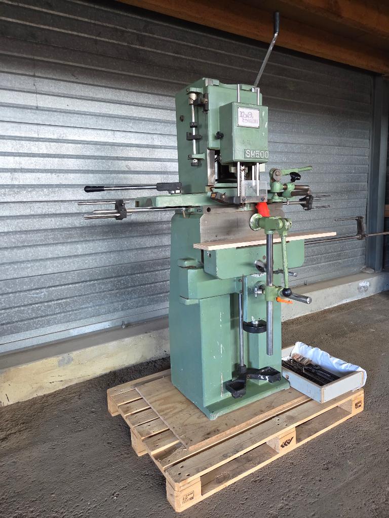 Kettingfrees / kettingsteek Italcava SM500 400V+7 kettingen!, Ophalen, Gebruikt, Elektrisch, Kettingfrees
