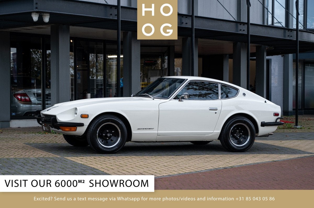 Datsun 240Z (bj 1972), Auto's, Lederen bekleding, Gebruikt, Wit, Leder