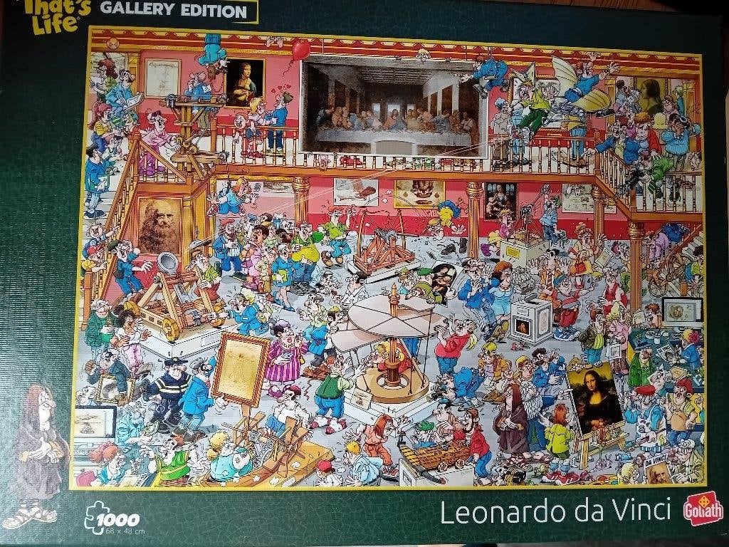 Puzzels That's life Gallery, Ophalen of Verzenden, 500 t/m 1500 stukjes, Zo goed als nieuw, Legpuzzel