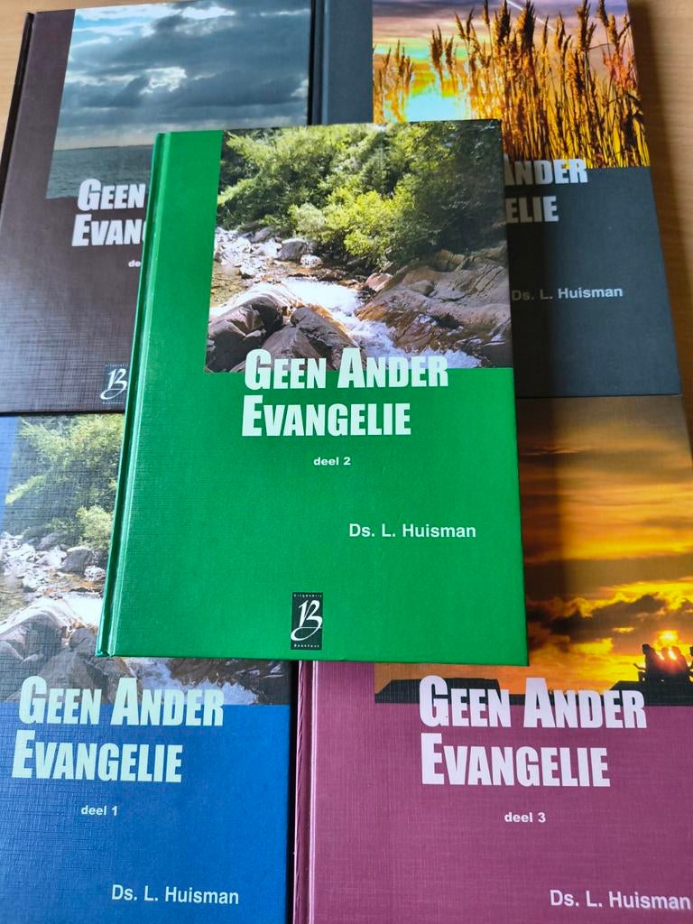 Geen ander evangelie. Ds L Huisman.  5 delen.., Boeken, Ophalen of Verzenden, Zo goed als nieuw, Ds L Huisman, Christendom | Protestants