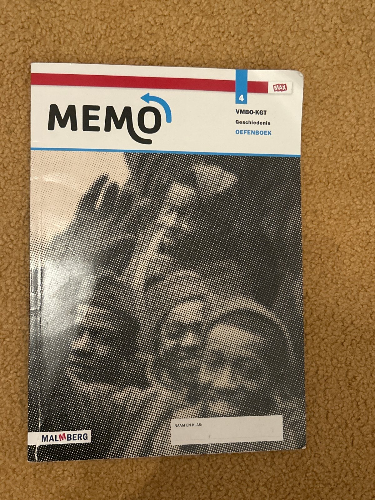 Memo Geschiedenis Oefenboek VMBO-KGT 4 - Niet gebruikt, Ophalen, Zo goed als nieuw, VMBO, Geschiedenis