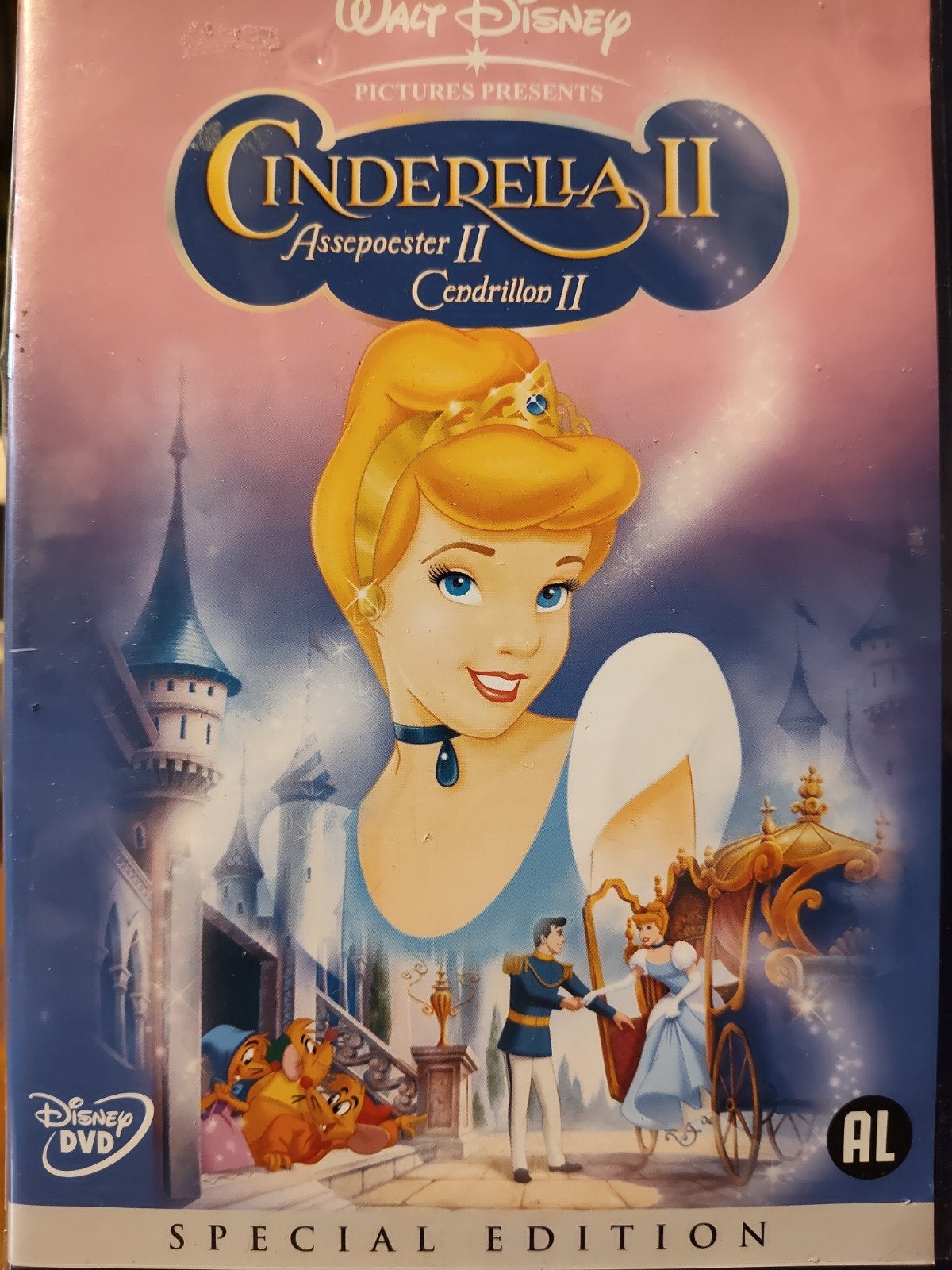 Cinderalla 2/Assepoester II: Dromen Komen Uit Disney Dvd NL, Tekenfilm, Nederlands, Ophalen of Verzenden, Zo goed als nieuw