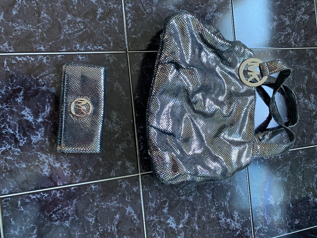 Michael Kors tas inclusief portemonnee, Ophalen of Verzenden, Zo goed als nieuw, Overige kleuren, Handtas