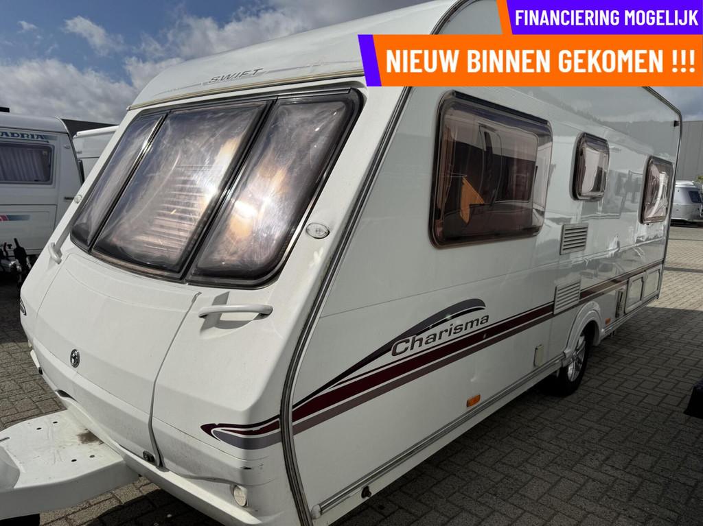 Swift 550 CHARISMA, FRANSBED, MOVER, FIETSENDRAGER, Caravans en Kamperen, Rondzit, 7 tot 8 meter, Bedrijf, Swift