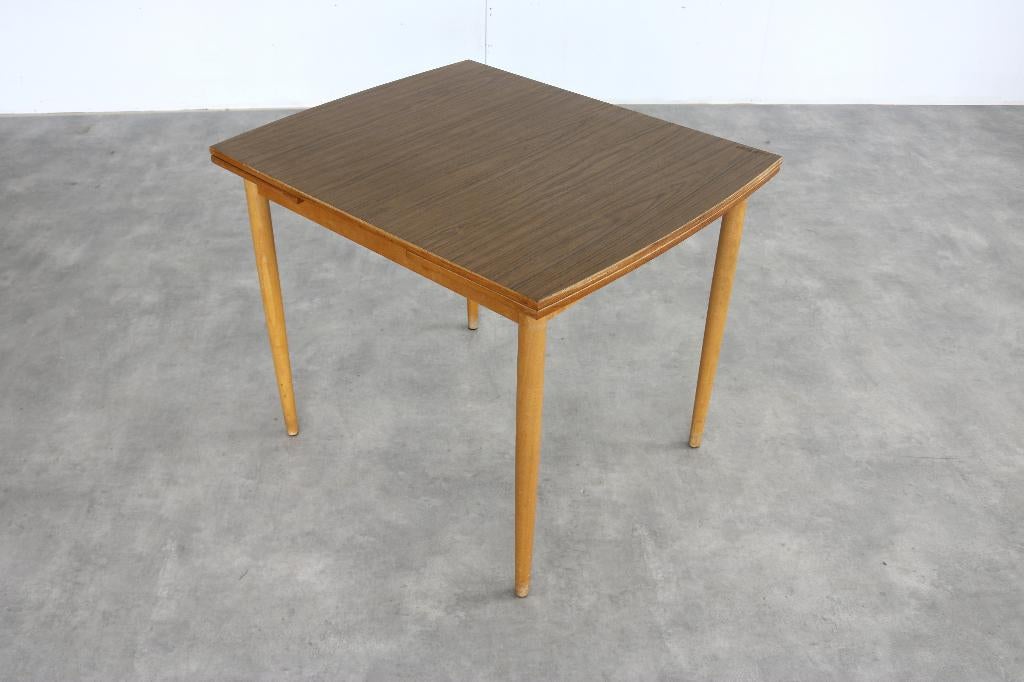 vintage eettafel | tafel | verlengbaar | Zweeds, Gebruikt, ., ., Rechthoekig