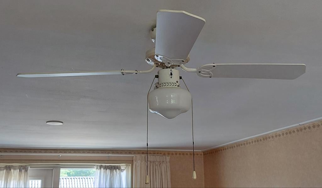 Hanglamp met ventilator, Ophalen, Gebruikt, Minder dan 50 cm