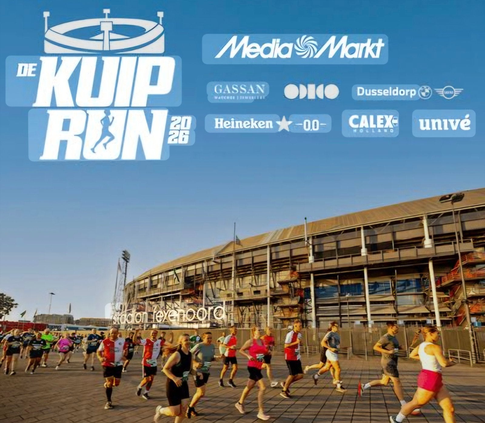 De Kuip Run family 1km, Tickets en Kaartjes, Sport | Overige, Eén persoon