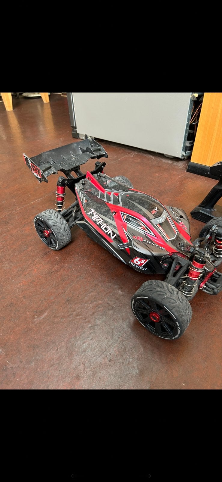 Arrma typhon 6s, Ophalen of Verzenden, Zo goed als nieuw, Auto offroad