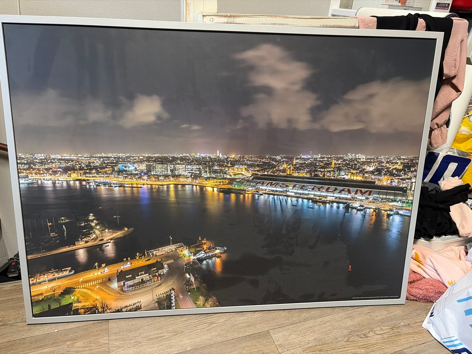 Amsterdam Centraal IKEA, Huis en Inrichting, Ophalen, Gebruikt, 100 tot 125 cm, Foto of Poster