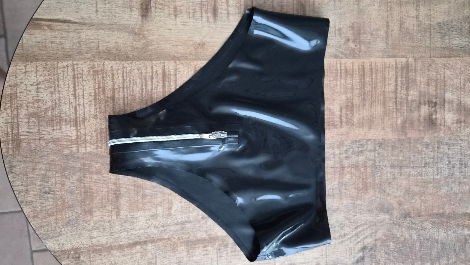 Nieuwe latex slip, Ophalen of Verzenden, Zwart, Slip