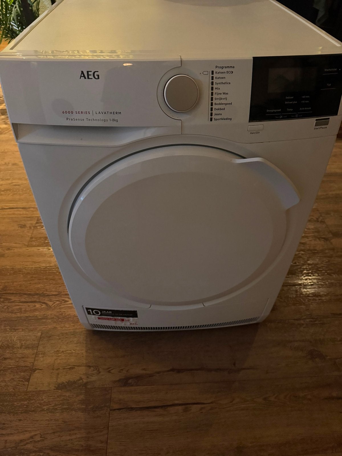 AEG Lavatherm wasdroger - brommend geluid, 7 jr motorgaranti, Ophalen, 8 tot 10 kg, Voorlader, Niet werkend