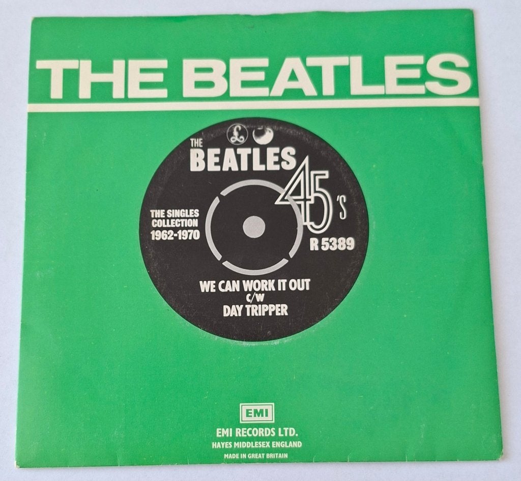 The Beatles - We can work it out, Gebruikt, Ophalen of Verzenden, Pop, Overige typen