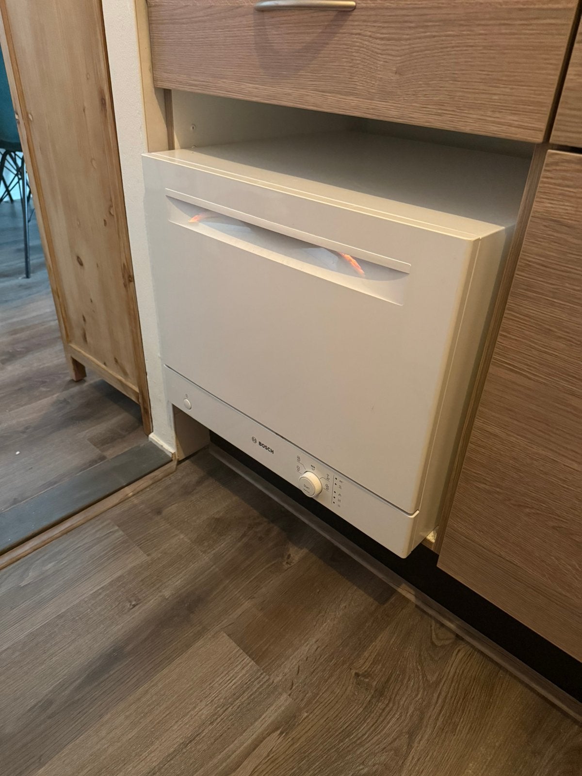 Bosch mini vaatwasser, Witgoed en Apparatuur, Ophalen, Gebruikt, Minder dan 85 cm, Tussenbouw