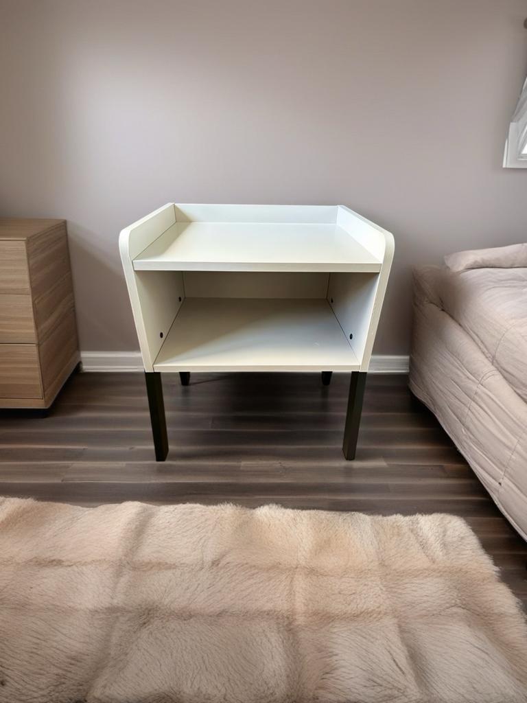 Industriële nachtkastjes urban taupe - modern & nieuw, Nieuw, 45 tot 65 cm, Hout, 55 tot 70 cm