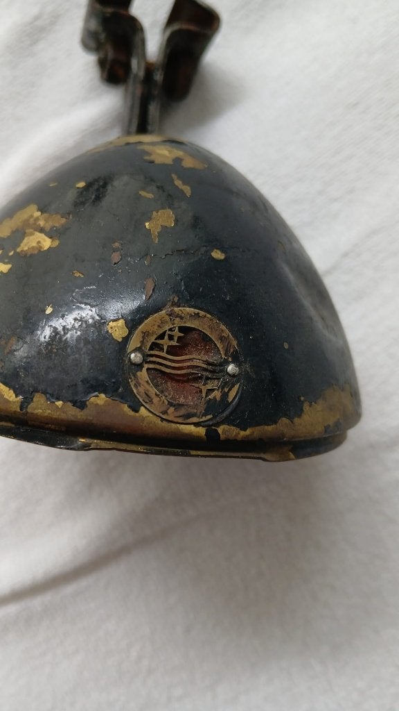 antieke koplamp fiets, Ophalen, Gebruikt